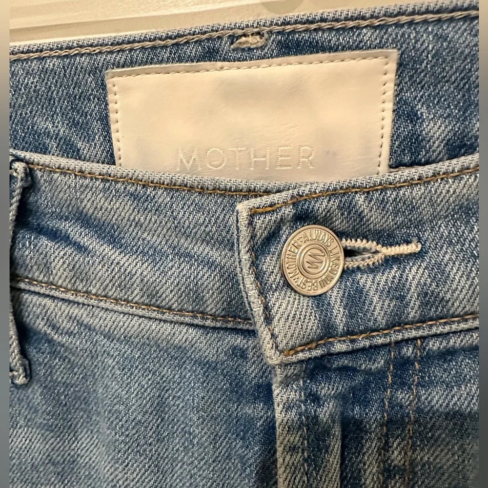 MOTHER SUPERIOR The Hustler Ankle Undone Hem - Picture 3 of 6